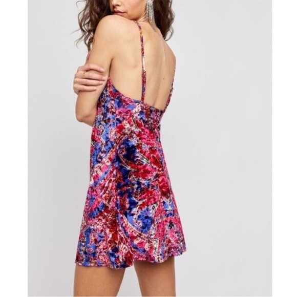 FREE PEOPLE Enchanted Mini Slip Dress NWT - Size Medium - Picture 8 of 9